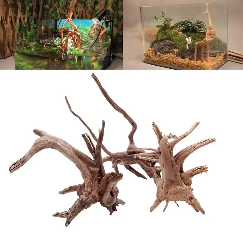 Aquarium Driftwood - Natuurlijke Boomstam Drijfhout Aquarium Aquarium Reptiel