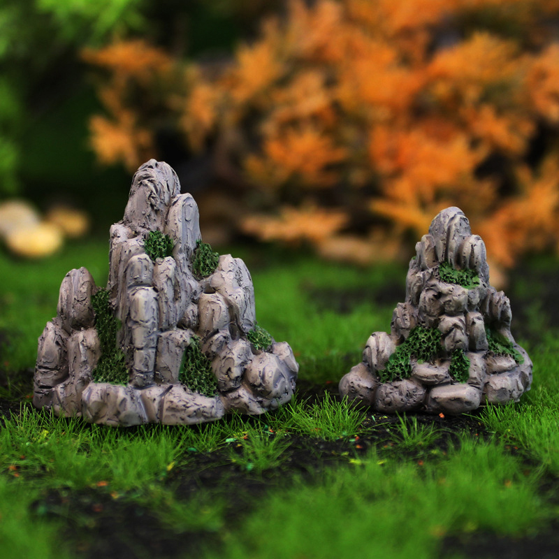Mini Berg Miniatuur Nep Steen  - Aquarium Moss recensie en prijs